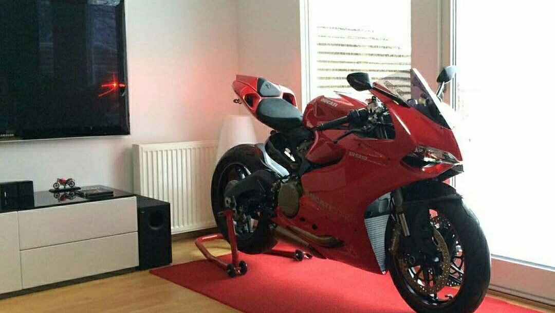 Ducati Panigale in Livingroom